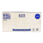 Bluzen Blue Disposible Nitrile Gloves - Medium