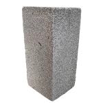 GRILL BLOCK - 3 1/2" x 4" x 8" BLACK - Image 2