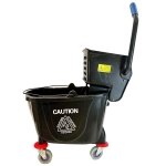 MOP BUCKET BLACK 35 QT