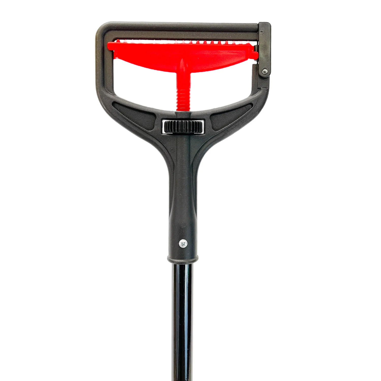 Mop-Handle-Plastic-With-Metal-Red_Black-O-Cedar MOP HANDLE RED/BLACK O-CEDAR - Image 1