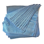 BLUE MICROFIBER TOWEL 12"X12" EACH