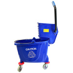 MOP BUCKET BLUE 35 QT - Image 4