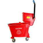 MOP BUCKET RED 35 QT - Image 3