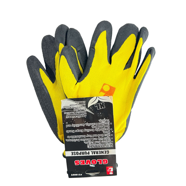 MULTI PURPOSE YELLOW/BLK GLOVES